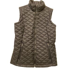 Free Country Puffer Vest Women's S Black Lightweight Pockets Outdoor Hiking Cozy